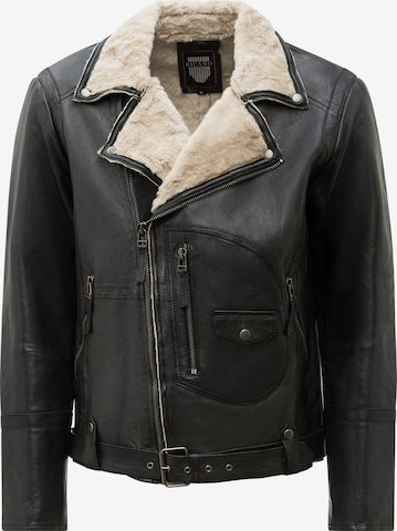 Giacca di mezza stagione 'Harlem' di RICANO in nero: frontale