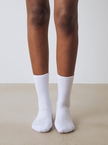 Honest Basics Athletic Socks 'Tennis Socks 3-Pack' in White