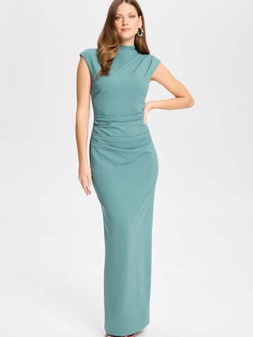 Robe de soirée SWING en vert