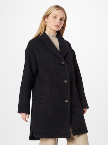 Claire Between-Seasons Coat 'Olivia' in Black: front