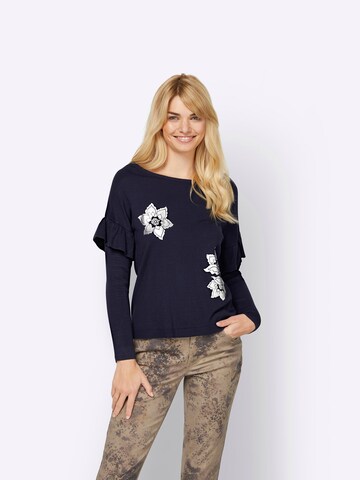 heine Pullover in Blau: Vorderseite