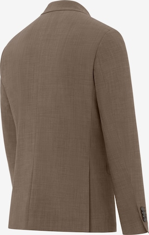 BENVENUTO Slim fit Suit 'Romeo Nero' in Brown