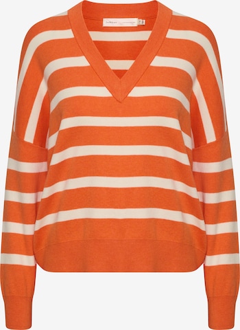 InWear Sweter 'Foster' w kolorze pomarańczowy: przód