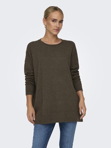 ONLY Pullover 'IBI' in Braun: predná strana