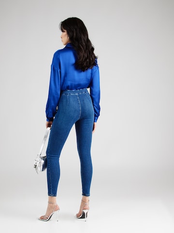 GUESS Skinny Jeans pajkice 'AUBREE' | modra barva