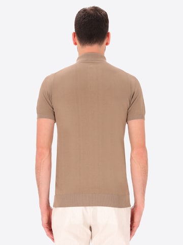 T-Shirt 'Carrara' Distretto12 en marron