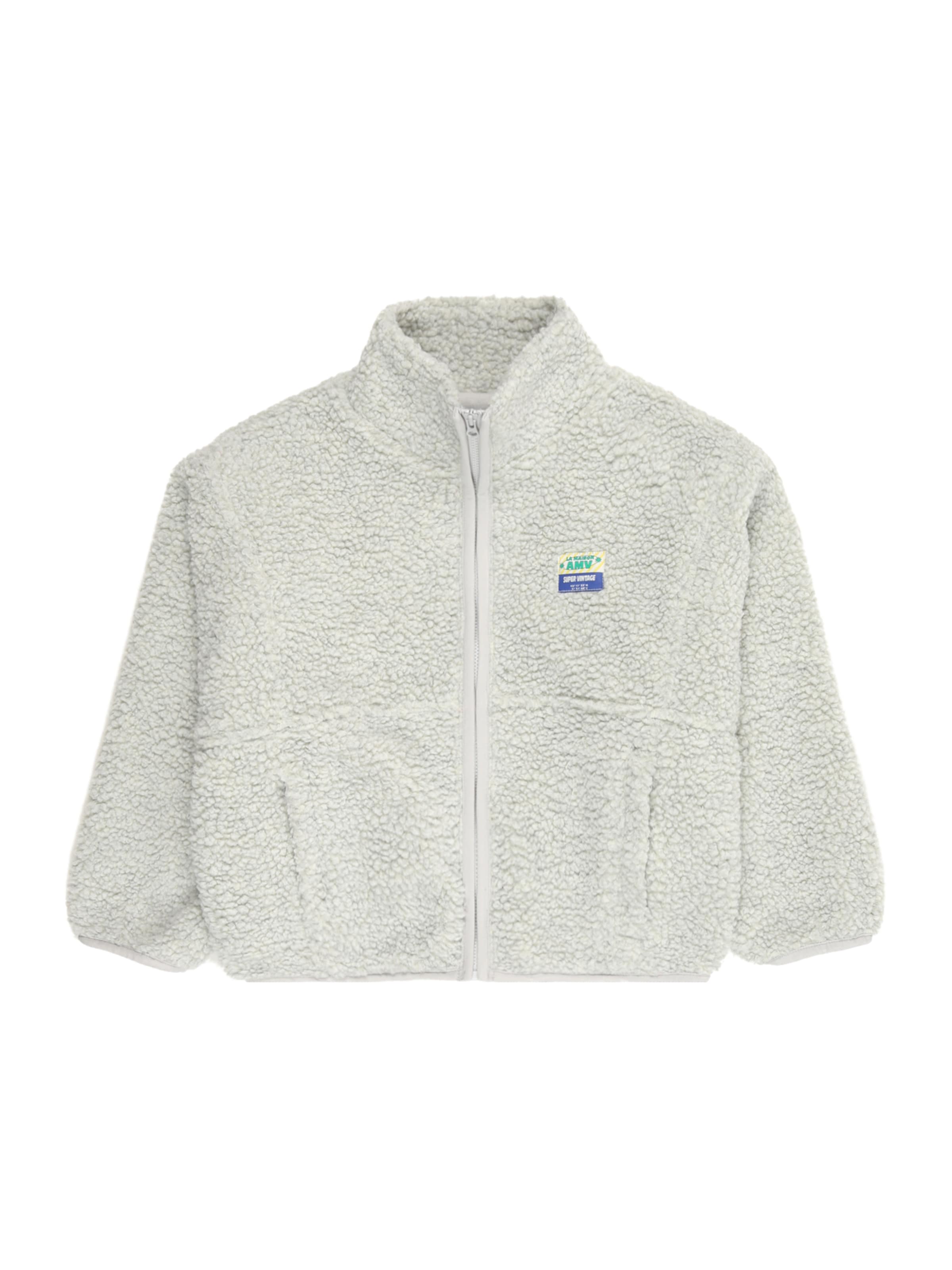 AMERICAN VINTAGE Övergångsjacka 'HOKTOWN' i grå: framsida