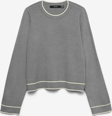 VERO MODA Trui 'VMGold' in Grijs: voorkant