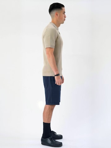 TEESHOPPEN - Ajuste regular Camisa ' Polo ' en beige