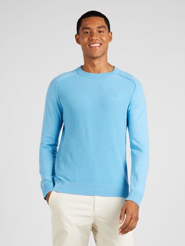 BOSS Sweater 'Kesom' in Blue: front