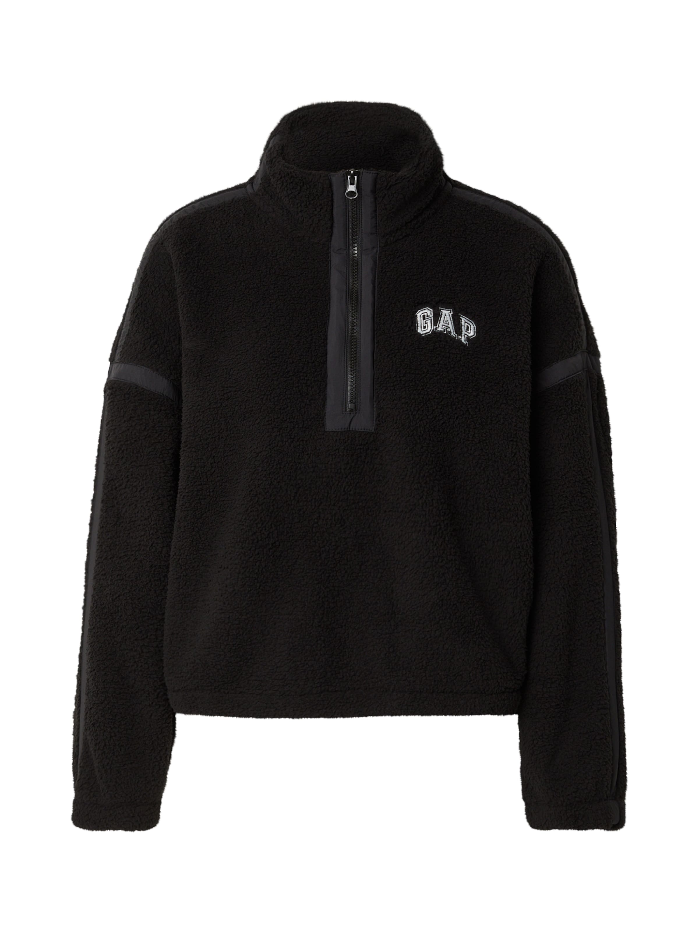 melns Gap Petite Džemperis: no priekšpuses
