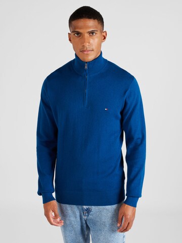 Pull-over TOMMY HILFIGER en bleu : devant