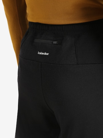 Skinny Pantalon de sport ICEBREAKER en noir