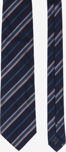 BURBERRY Tie & Bow Tie in One size in Night blue / Sky blue / Petrol / Fir, Item view