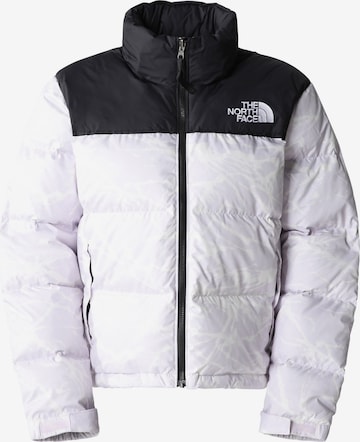 THE NORTH FACE Prehodna jakna 'RETRO NUPTSE' | vijolična barva: sprednja stran