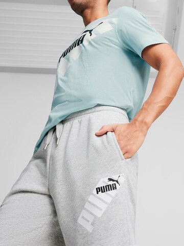 PUMAregular Sportske hlače 'POWER' - siva boja