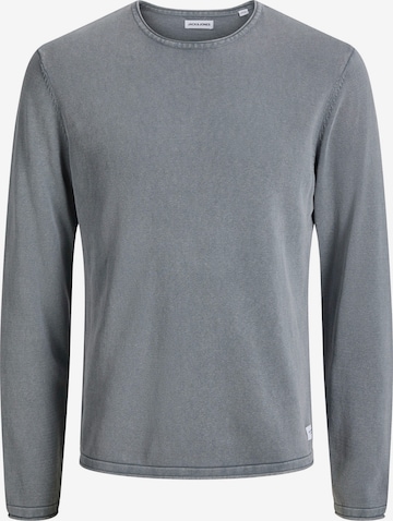 JACK & JONES Sweater 'JJELeo' in Grey: front