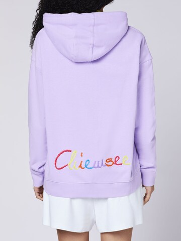 CHIEMSEE Sportsweatjacke in Lila