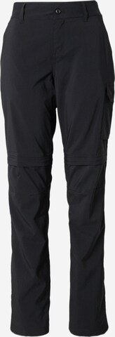 COLUMBIA Regular Outdoorbroek 'Silver Ridge' in Zwart: voorkant