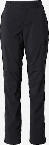 COLUMBIA Regular Outdoor Pants 'Silver Ridge' in Black: front