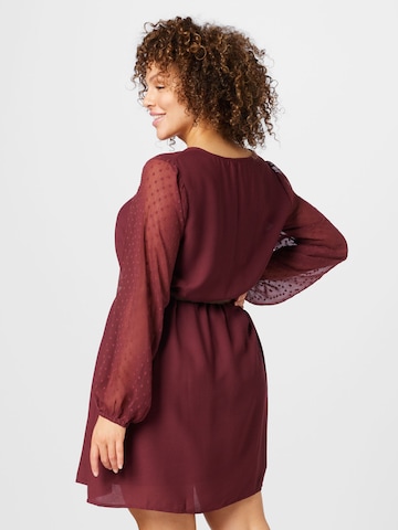 ABOUT YOU Curvy - Vestido 'Aurea' em vermelho