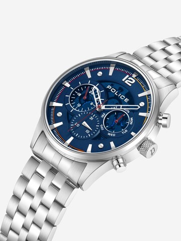 POLICE Analoog horloge 'Driver II' in Zilver