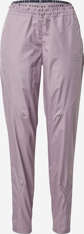 Effilé Pantalon de sport 'Run Division' NIKE en violet : devant