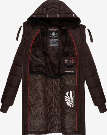 NAVAHOO Płaszcz zimowy 'Alpenveilchen' w kolorze brązowy