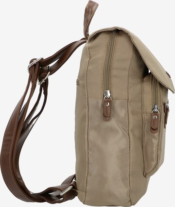 TOM TAILOR Rucksack 'Rina' in Beige