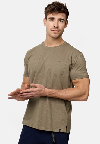 T-Shirt 'Jon' INDICODE JEANS en vert