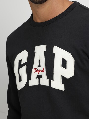 GAP Μπλούζα φούτερ σε μαύρο
