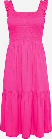 MIAMODA Dress in Pink: front