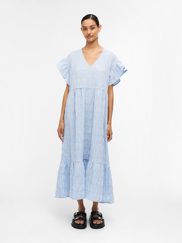 OBJECT Letnia sukienka 'AZANA' w kolorze niebieski: przód