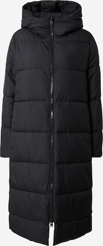 ECOALF Winter Coat in Black: front