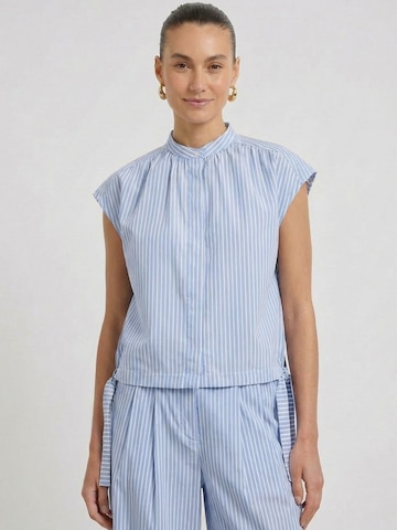 OUI Bluse in Blau: Vorderseite
