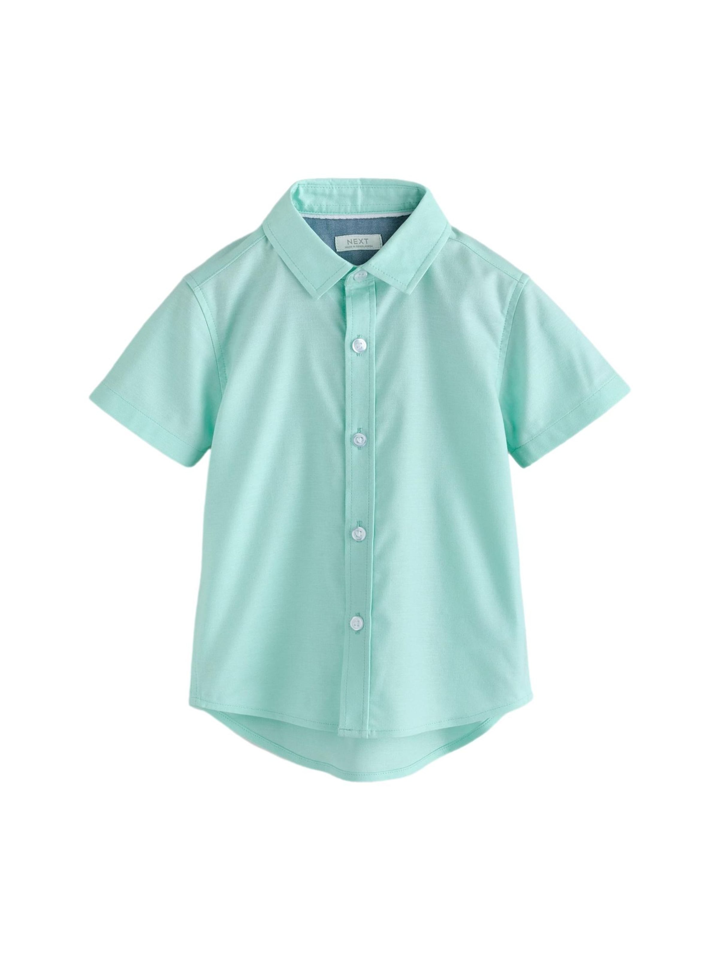 Next Regular Fit Hemd in Grün: Vorderseite