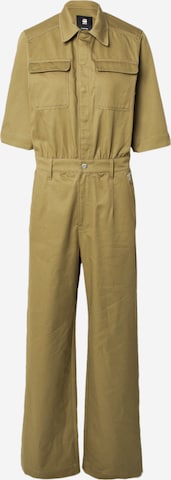 G-Star RAW Jumpsuit in Green: front