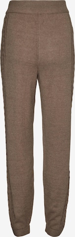 VERO MODA Tapered Hose 'Melena' in Braun