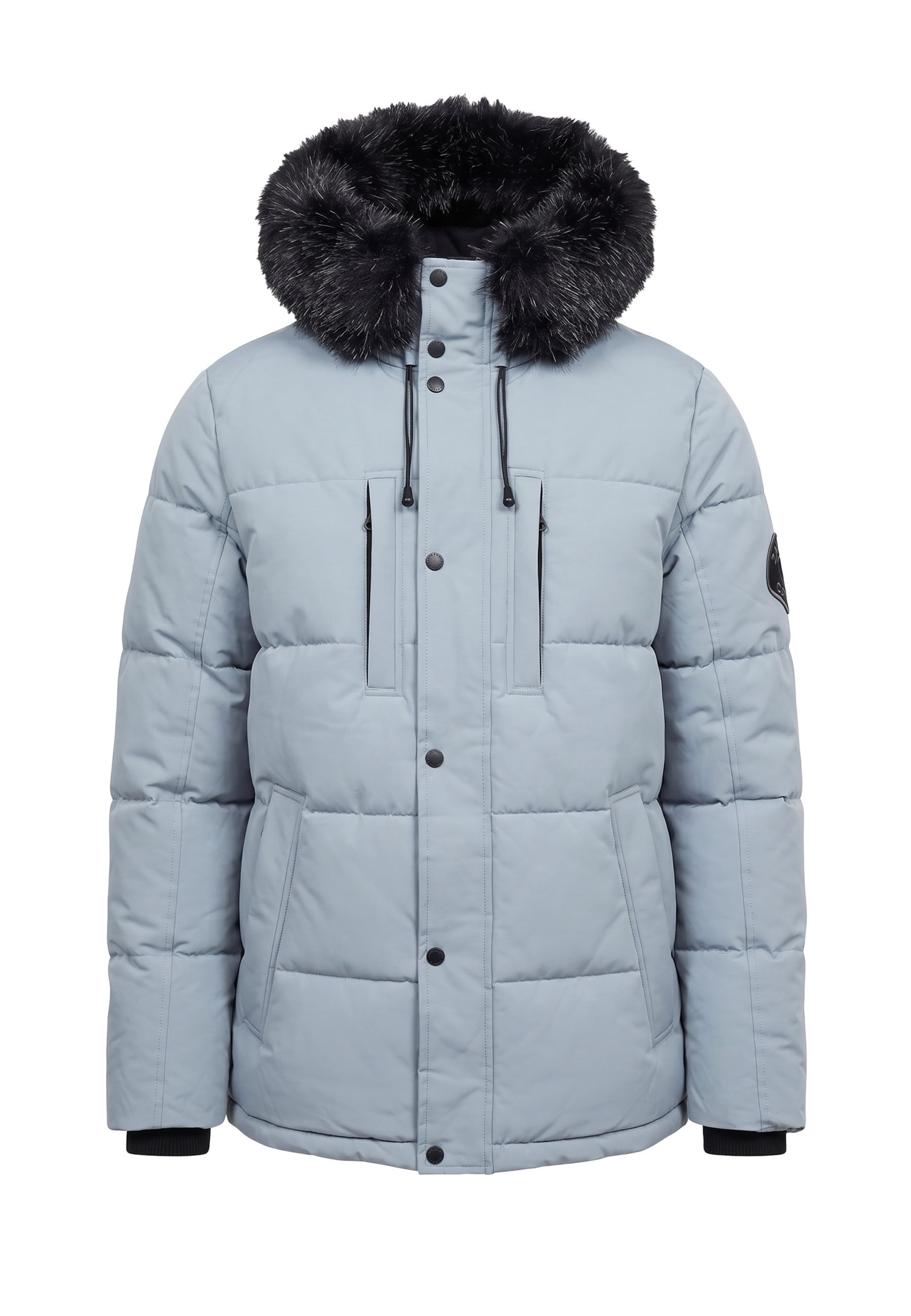 Zavetti Canada Winter jacket 'OSHAWA' in Grey: front