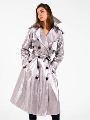 Rua & Rua Übergangsmantel in Silber