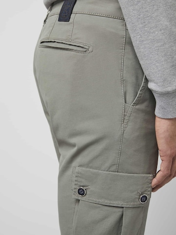 Coupe slim Jeans cargo MEYER en gris