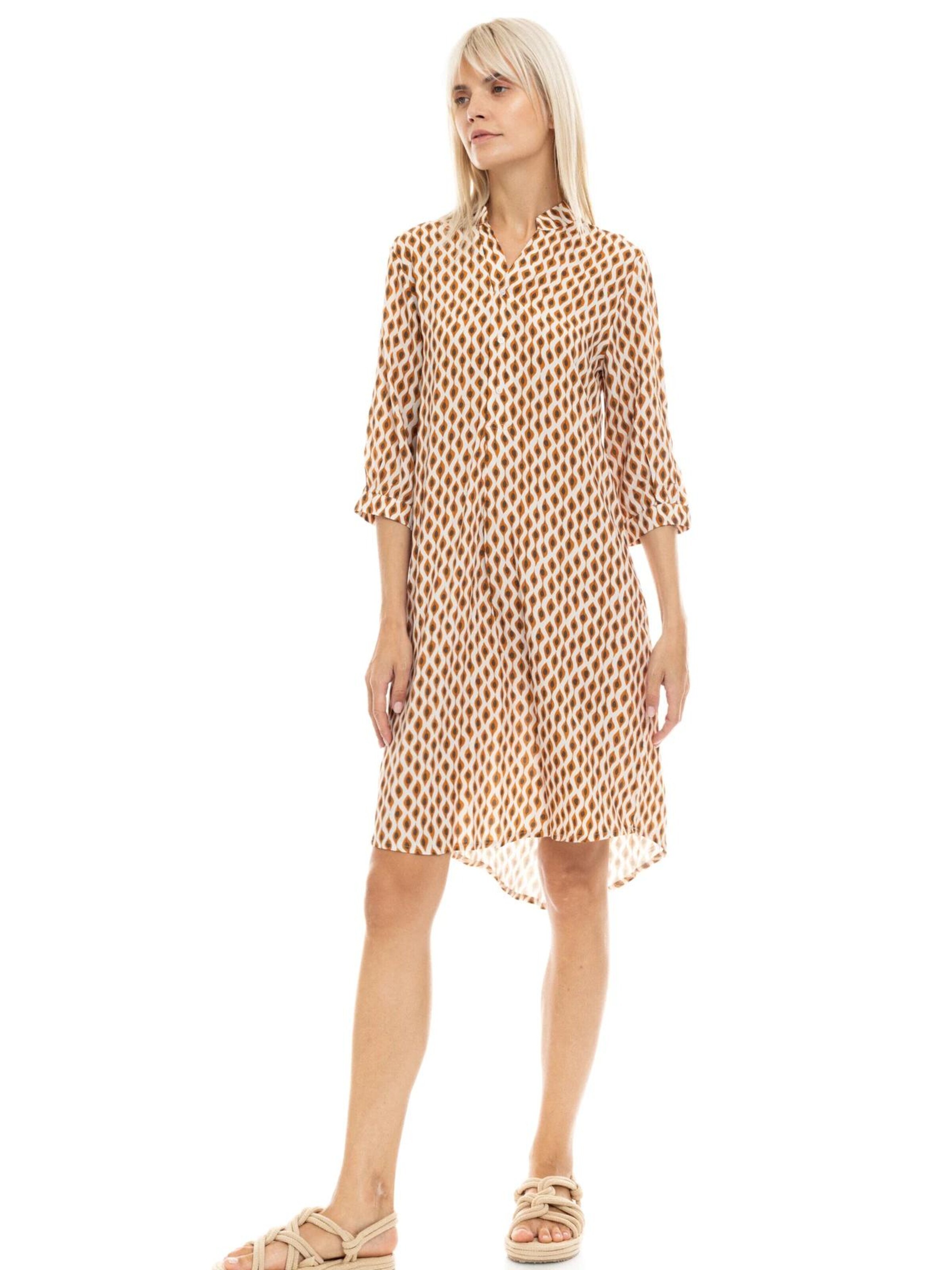 Pink Label Καλοκαιρινό φόρεμα 'BEACHWEAR SAFARI' σε μπεζ
