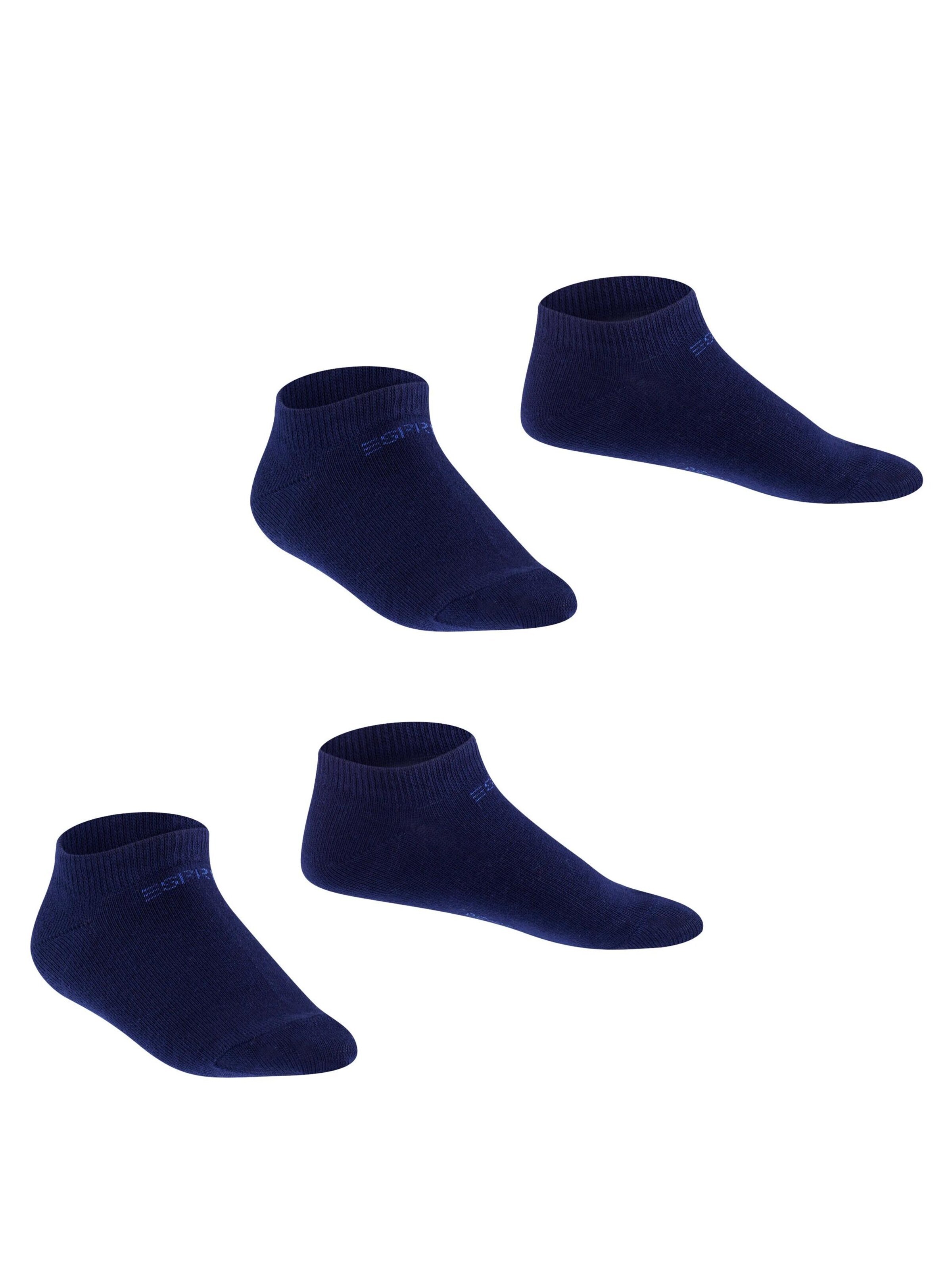 ESPRIT Socks 'Foot Logo 2-Pack' in Blue