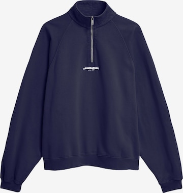 ARMEDANGELS Sweatshirt GMT DYE TROYER in Blau: Vorderseite