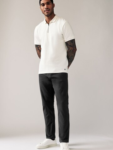 Next Slimfit Chino hlače | črna barva