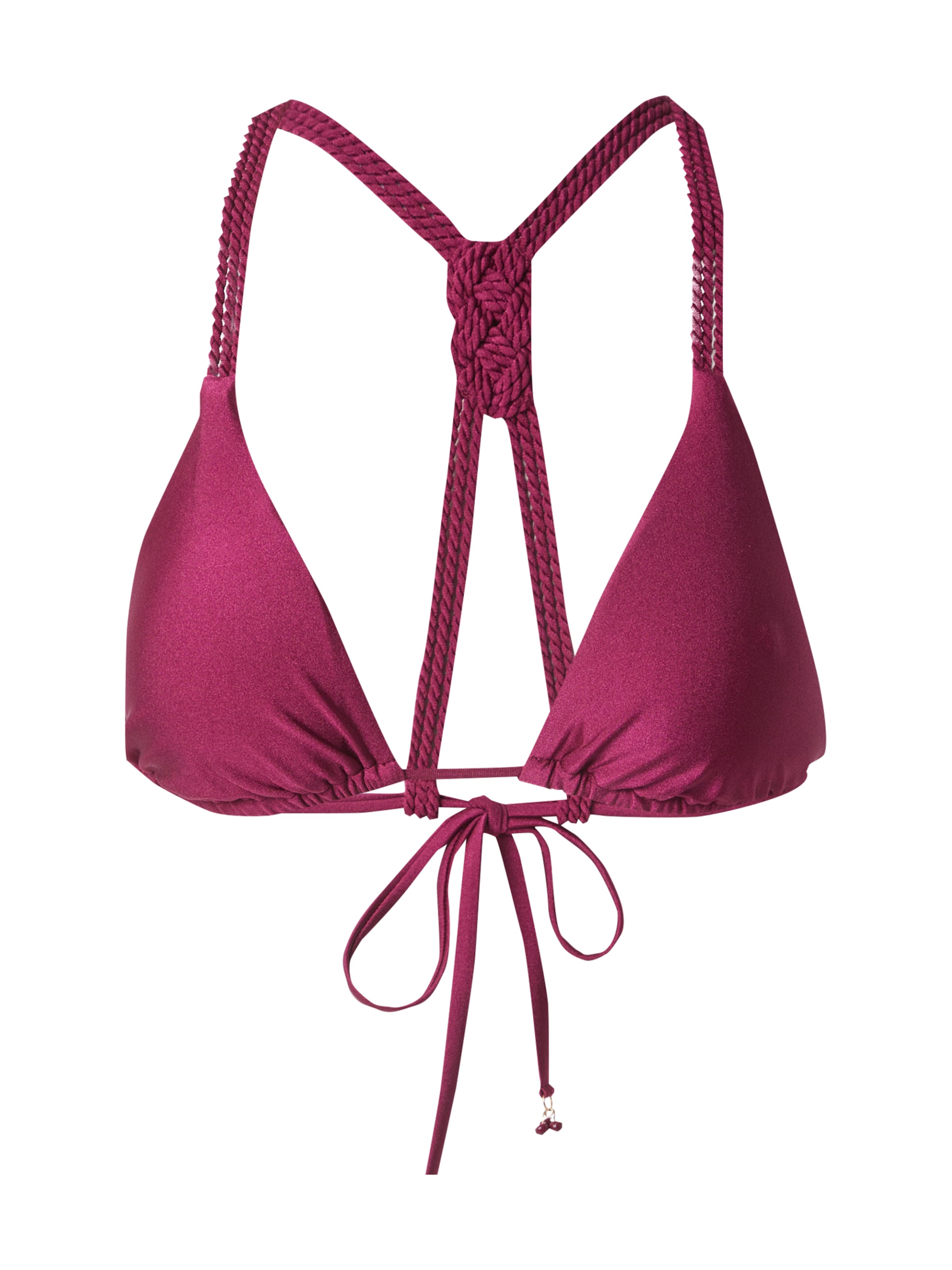 Hunkemöller Trikotni nedrčki Bikini zgornji del 'Marrakech' | vijolična barva: sprednja stran