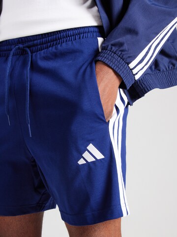 ADIDAS SPORTSWEAR Regular Sportbyxa 'Essentials' i blå