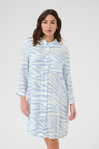 Kaffe Shirt dress 'Hildur' in Blue: front