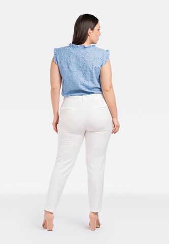 regular Pantaloni 'MELA' di Karko in bianco
