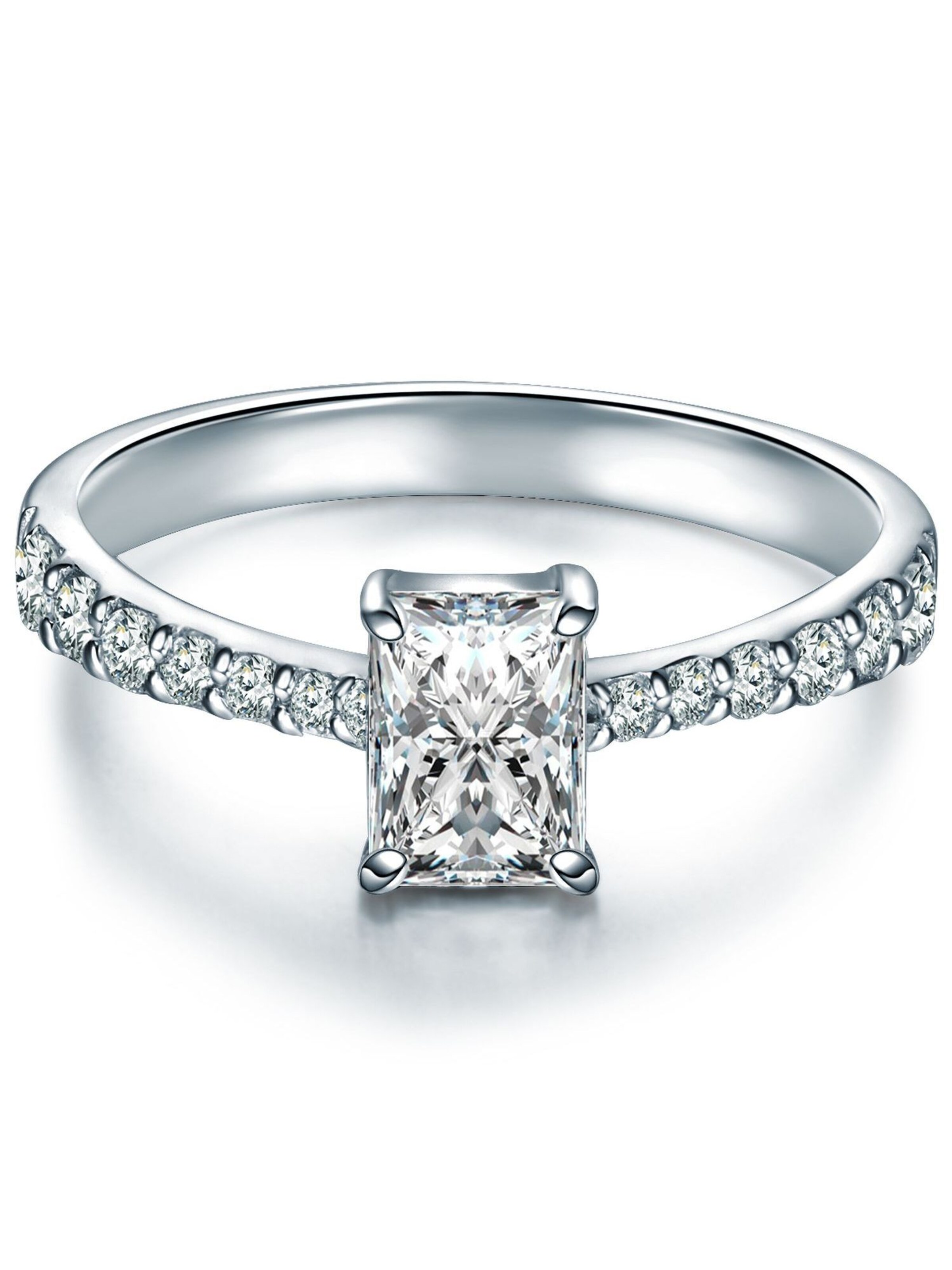 Trilani Ring in Silber: Vorderseite